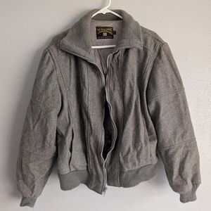 Vintage Trailmaster Wool Bomber Work Jacket